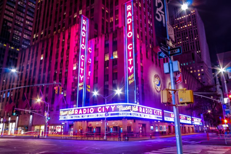 Rockettes at Radio City 