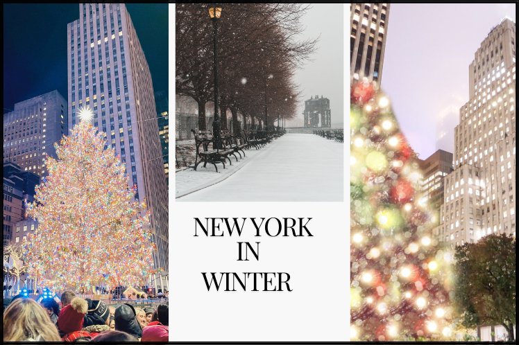 Images of New York in winter
