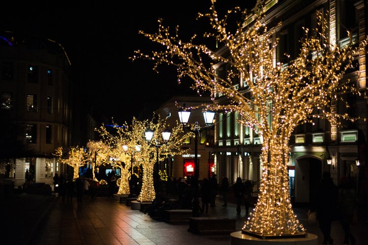 decorated streets 