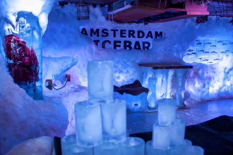 XtraCold Ice Bar in Amsterdam