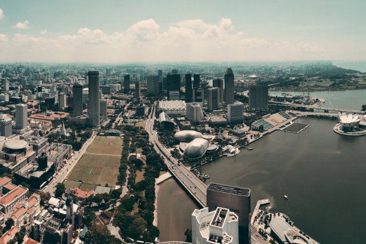 Marina Bay Singapore Apartment view