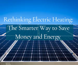 Making Electric Heating and Hot Water More Sustainable Blog
