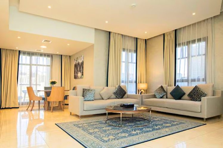 serviced apartment near grand prix venue in Dubai