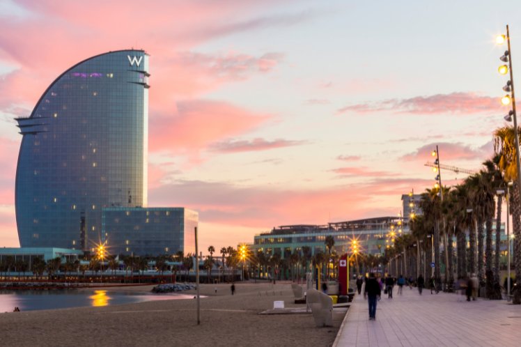  Visit in Barcelona