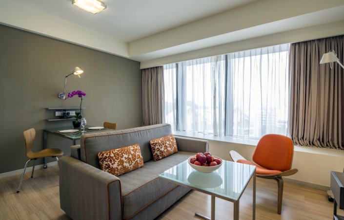 serviced apartment with thesqua.re