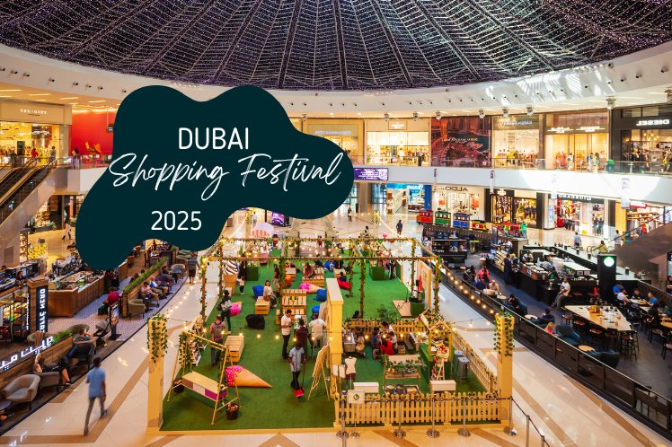 shopping festival in a mall