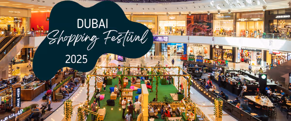 shopping festival in mall in Dubai
