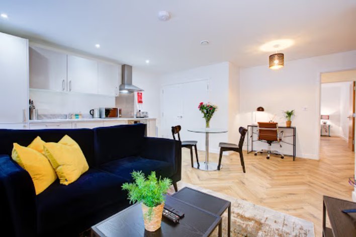 Living Room at Hybrid Resi-Mitcham