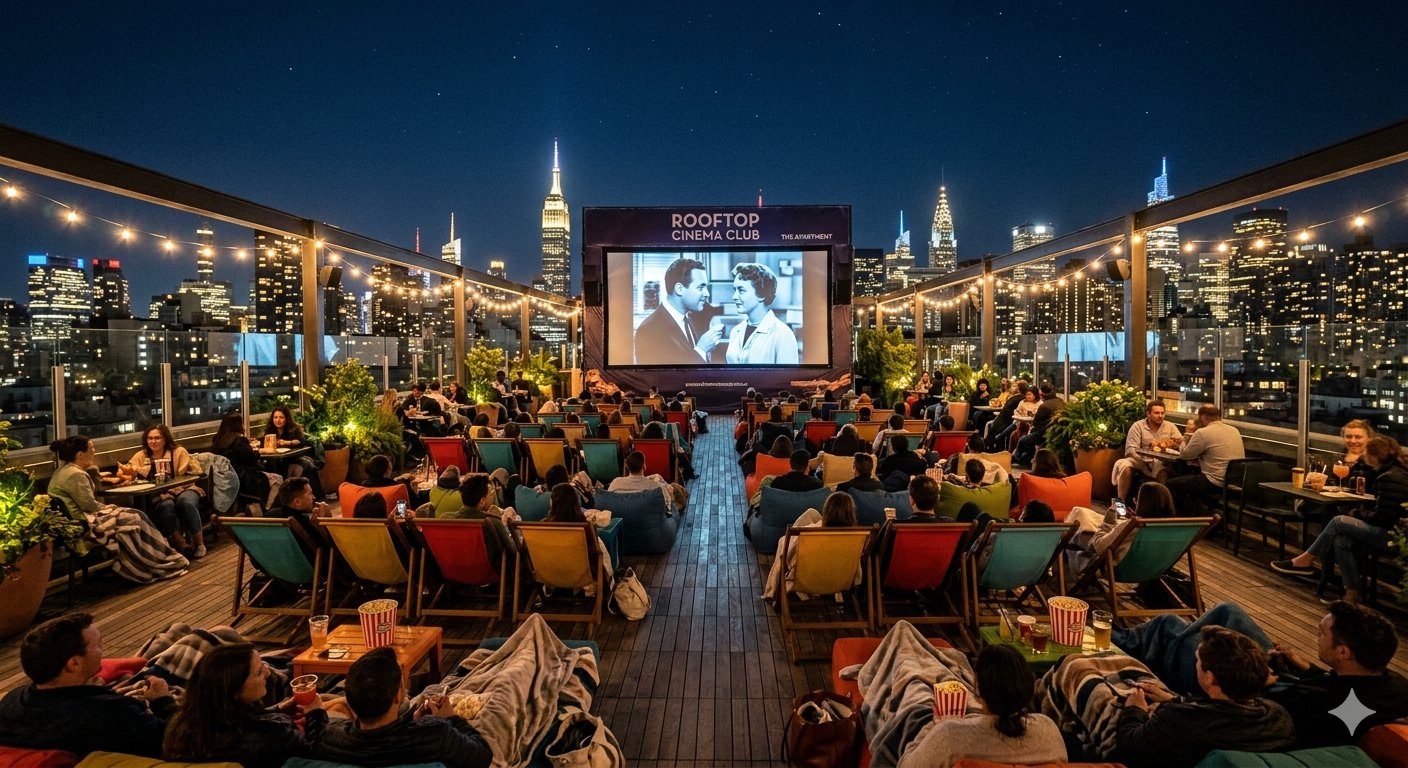 Rooftop Movie Theater