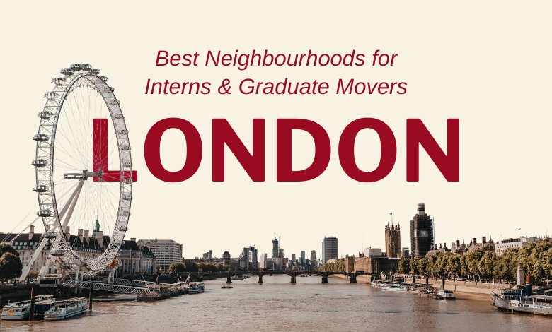 Best Neighbourhoods in London for Interns, Young professionals & Graduate Movers