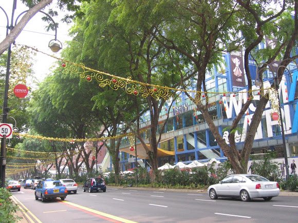 Orchard Road in Singapore