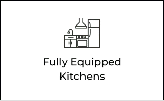 Fully Equipped Kitchen's