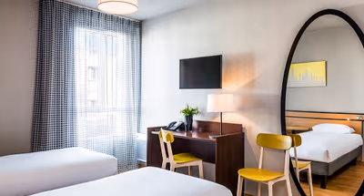 Luxury bedroom at Vanves Porte de Chatillon, Champs Elysees