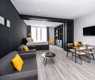 Master bedroom at Staycity Aparthotel Venice
