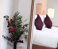 Open plan bedroom at Glassford Street