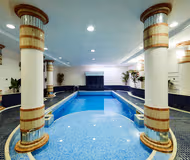 Pool side at Av. Luanda Sul em frente Sreet Apartment