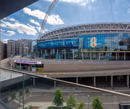 Balcony at Olympic Way Apartment in Wembley Park by MySquare
