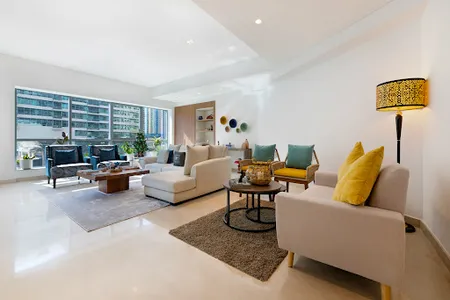 Grandiose 4 Bedroom Bay Central Villa Overlooking Dubai Harbor
