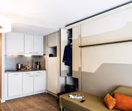 living space at Edinburgh apartment