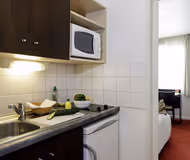 Full kitchen at Lille Vauban