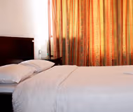 Simplistic living area in Koregaon Park Apartments