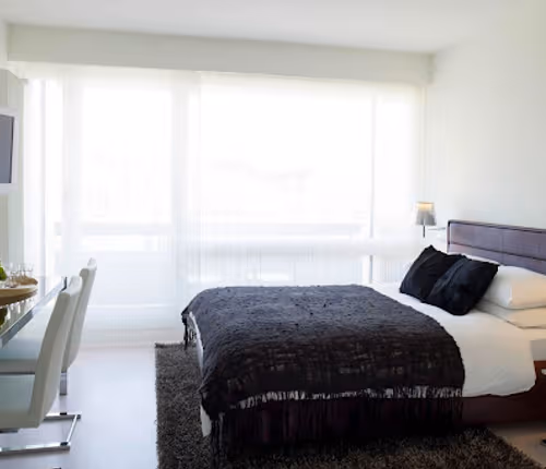 Bedroom at Lausanne Rue Caroline