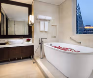 Bathroom at Ascott TEDA MSD Tianjin