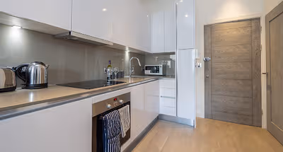 Equipped Kitchen at Crescent Properties