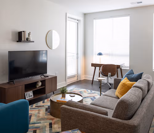 Living area at Downtown Cincinnati