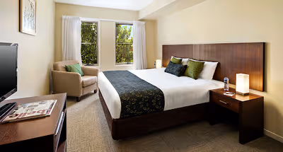 Stunning living area in Quest Echuca