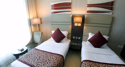 Bedroom at 13 Mankhool Street Serviced Apartments, Bur Dubai