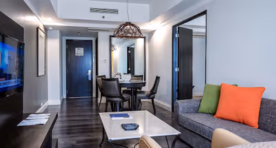 Cosy living area in Somerset Millennium Makati