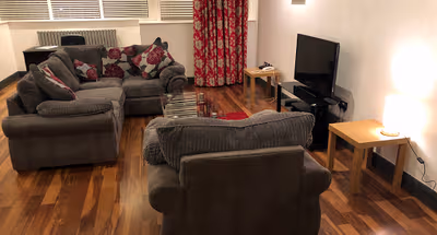 Living room at Park Road