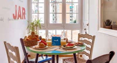 Dining space at Rosemarine II