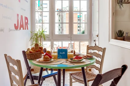 Dining space at Rosemarine II