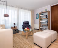 Living area at Vespucio Sur