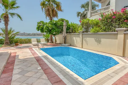 Pool side at Frond M Serviced Apartments