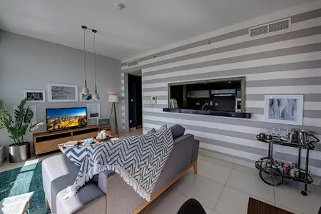 Bright living area at Sheikh Mohammed bin Rashid Blvd Serviced Apartment, Downtown