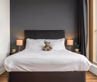 Luxury bedroom at The Northern Quarters