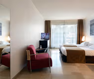 Bedroom at Nice Promenade des Anglais