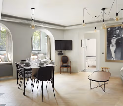 PERCHED ABOVE THE LEGENDARY SAINT GERMAIN