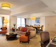 Stunning living area in Somerset Grand Hanoi