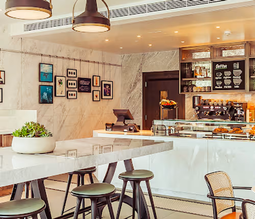 The Sage of Cambridge - onsite coffee shop