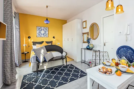 Living area at Atic Gracia