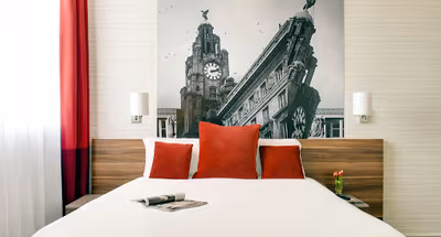 Bedroom at Fairclough Street Apartments in Liverpool City