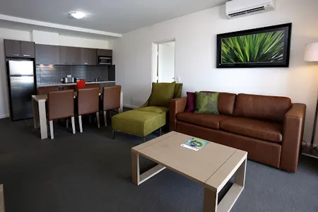 Stunning living area in Quest Palmerston