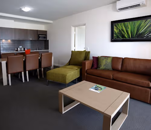 Stunning living area in Quest Palmerston