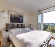 A BALCONY THAT OVERLOOKS ESPLANADE DES INVALIDES-A STUNNING EIFFEL HOME