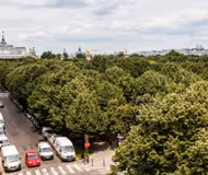 A BALCONY THAT OVERLOOKS ESPLANADE DES INVALIDES-A STUNNING EIFFEL HOME