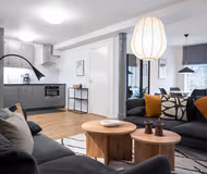 Cobble stoned Serviced Apartment